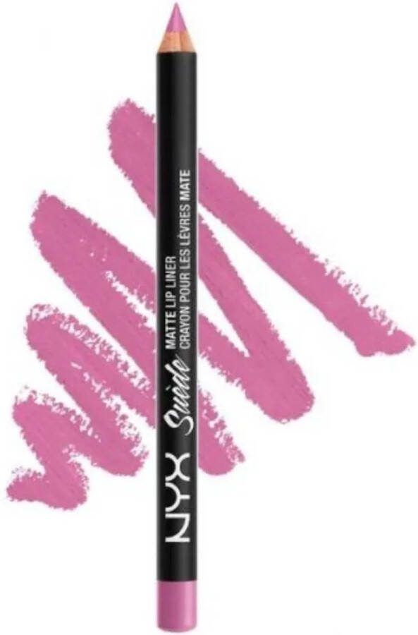NYX Professional Makeup NYX Suède Matte Lipliner Respect The Pink