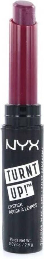 NYX Professional Makeup NYX Turnt Up Lipstick 02 Wine & Dine
