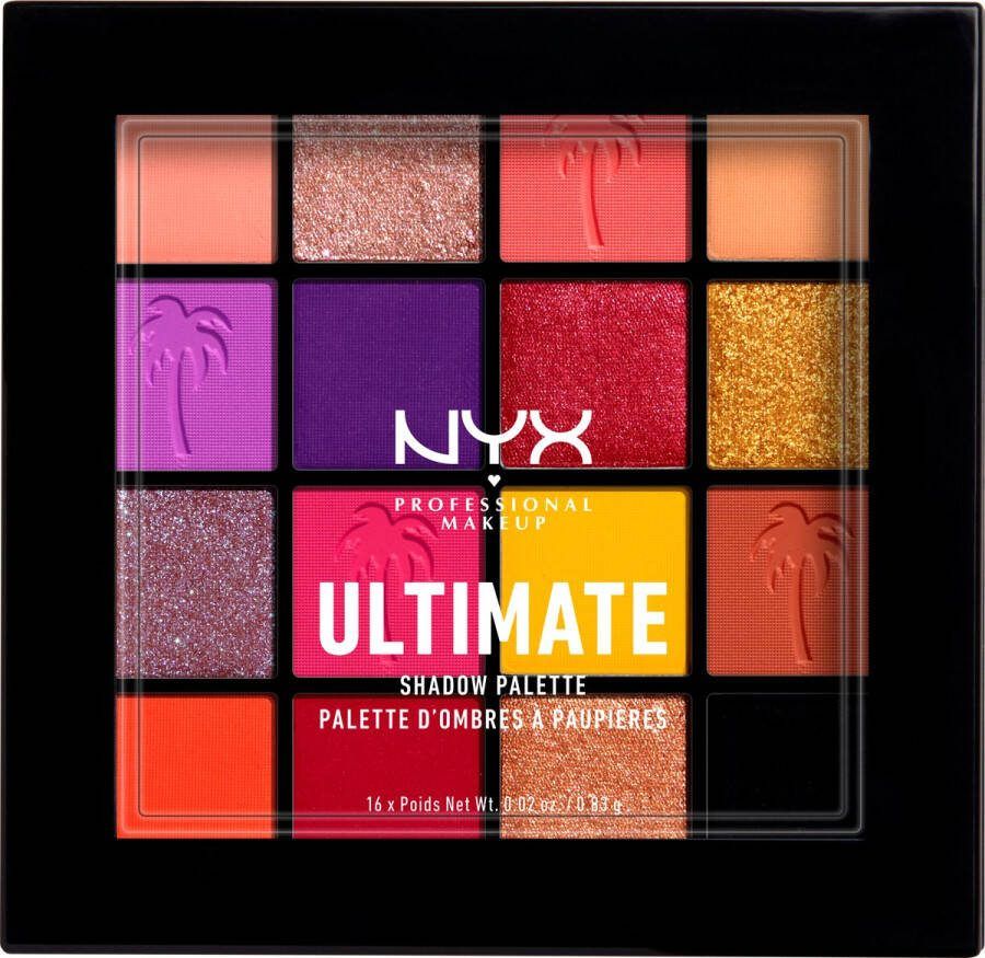 NYX Professional Makeup Oogschaduwpalette Ultimate Shadow Festival 13