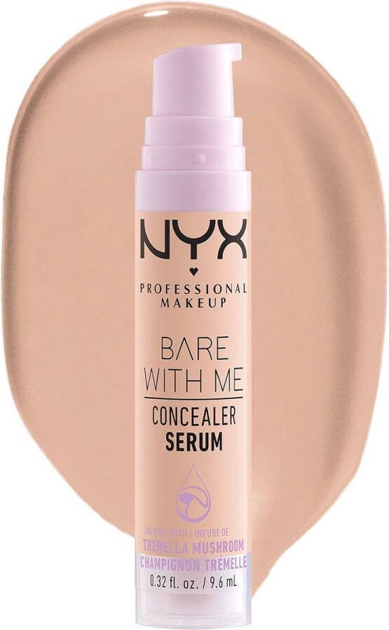 NYX Professional Makeup Professional Makeup Bare With Me Concealer Serum met natuurlijke afwerking en gemiddelde dekking 9 6 ml