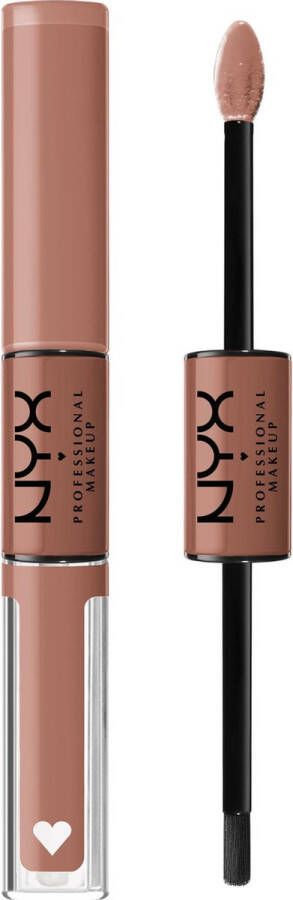 NYX Professional Makeup Shine Loud High Shine Lip Color Global Citizen Glanzende Vloeibare Lippenstift Nude