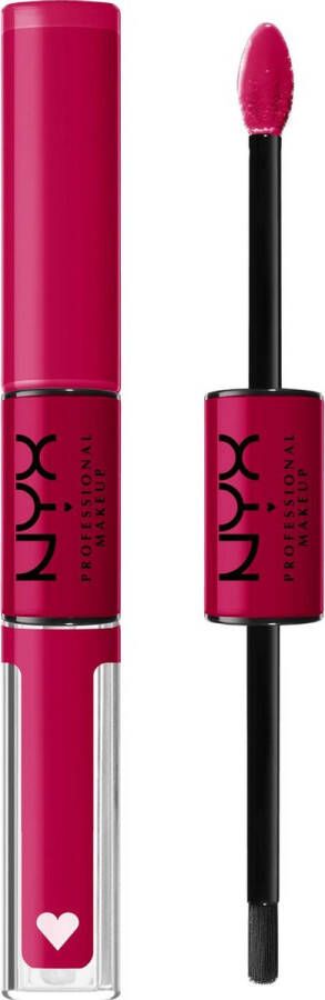 NYX Professional Makeup Shine Loud High Shine Lip Color World Shaper Glanzende Vloeibare Lippenstift Rode Roze