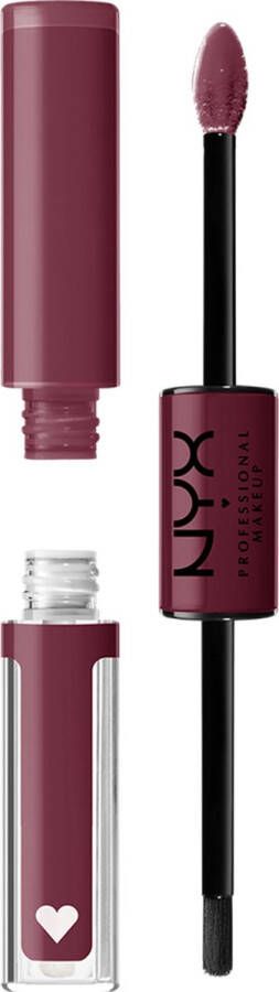 NYX Professional Makeup Shine Loud High Shine Lip Color In Charge Glanzende Vloeibare Lippenstift Pruim Paars