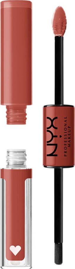 NYX Professional Makeup Shine Loud High Shine Lip Color Life Goals Glanzende Vloeibare Lippenstift Bruin