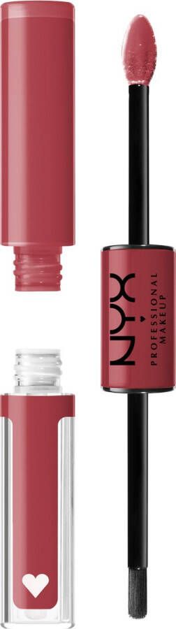 NYX Professional Makeup Shine Loud High Shine Lip Color Movie Maker Glanzende Vloeibare Lippenstift Nude Tint