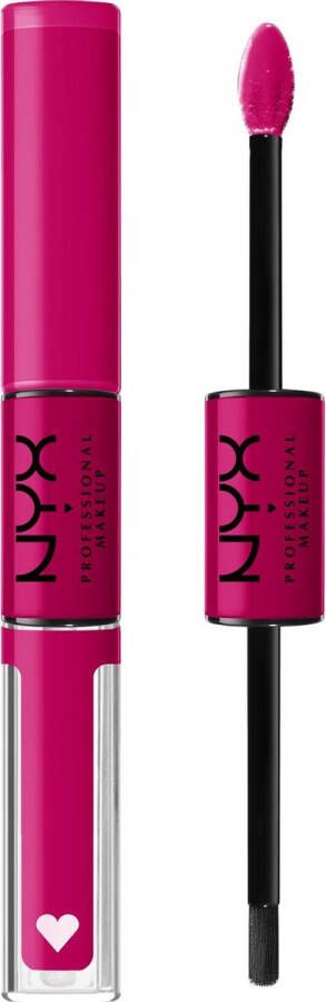 NYX Professional Makeup Shine Loud High Shine Lip Color Lead Everything Glanzende Vloeibare Lippenstift Roze
