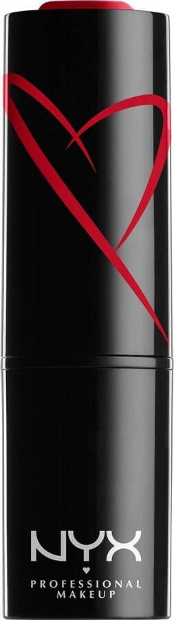 NYX Professional Makeup Shout Loud Satin Lipstick Red Haute SLSL11 Lippenstift 3 5 gr