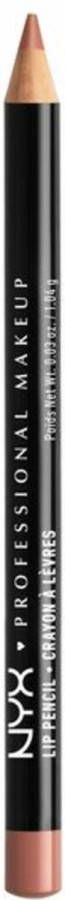 NYX Professional Makeup Slim Lip Pencil Peekaboo Neutral Fijn lippotlood Nude Roos
