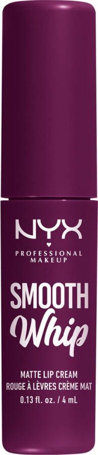 NYX Professional Makeup Smooth Whip Matte Lip Cream Berry Bed Sheet Vloeibare lippenstift 4ML