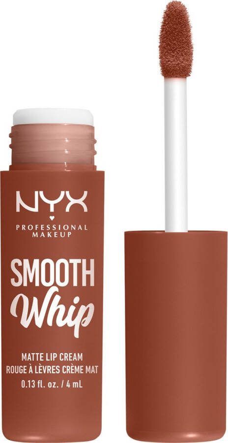 NYX Professional Makeup Smooth Whip Matte Lip Cream Faux Fur Vloeibare lippenstift 4ML