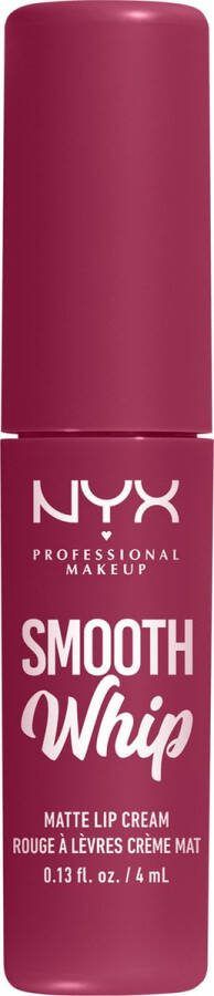 NYX Professional Makeup Smooth Whip Matte Lip Cream Fuzzy Slippers Vloeibare lippenstift 4ML