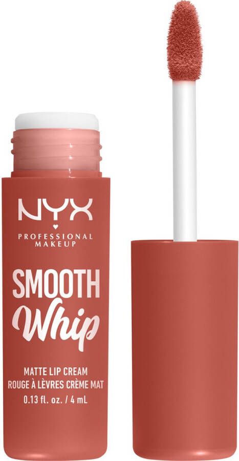 NYX Professional Makeup Smooth Whip Matte Lip Cream Pushin Cushion Vloeibare lippenstift 4ML