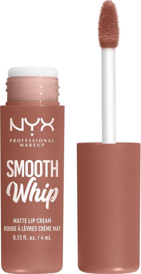 NYX Professional Makeup Smooth Whip Matte Lip Cream Snuggle Sesh Vloeibare lippenstift 4ML