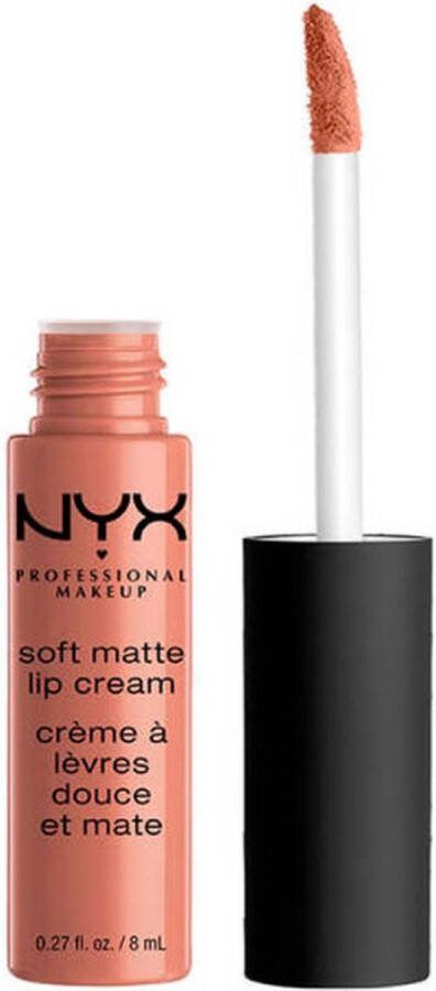 NYX Professional Makeup Soft Matte Lip Cream Abu Dhabi Matte lippenstift lippenbalsemtextuur Nude