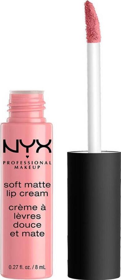 NYX Professional Makeup Soft Matte Lip Cream Istanbul Matte lippenstift lippenbalsemtextuur Roos