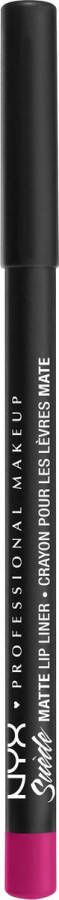 NYX Professional Makeup SUEDE MATTE LIP LNR-CLINGER