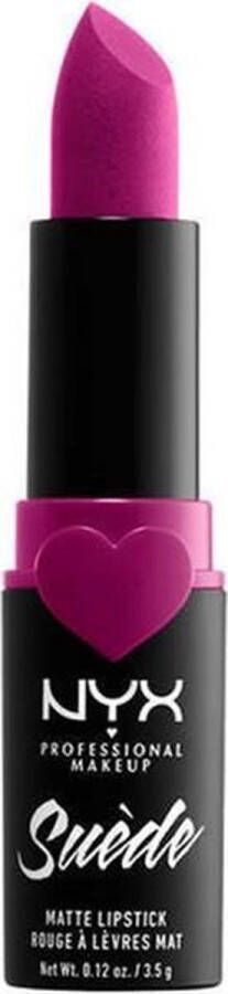 NYX Professional Makeup Suede Matte Lipstick Copenhagen Mat Lippotlood Roos