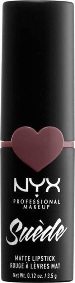 NYX Professional Makeup Suede Matte Lipstick Lavender and Lace Mat Lippotlood Bruin