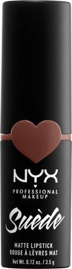 NYX Professional Makeup Suede Matte Lipstick Free Spirit Mat Lippotlood Bruin