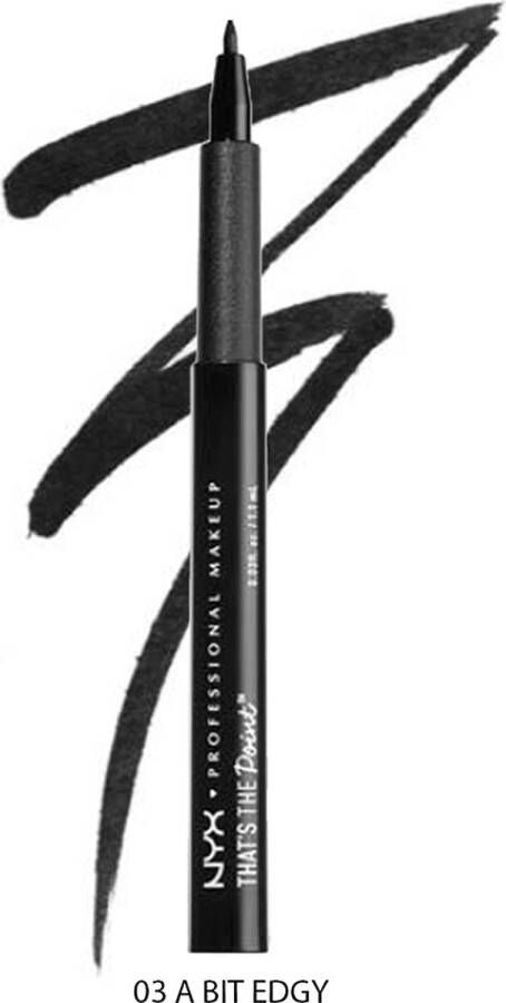 NYX Professional Makeup That's the Point Eyeliner -A Bit Edgy