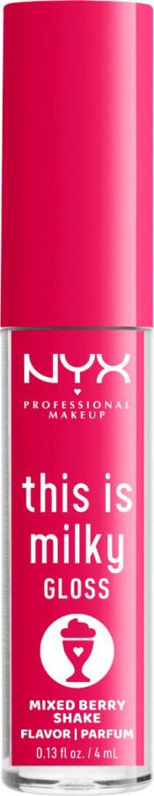 NYX Professional Makeup This Is Milky Gloss TIMG09 Mixed Berry Shake Lipgloss 4 ml