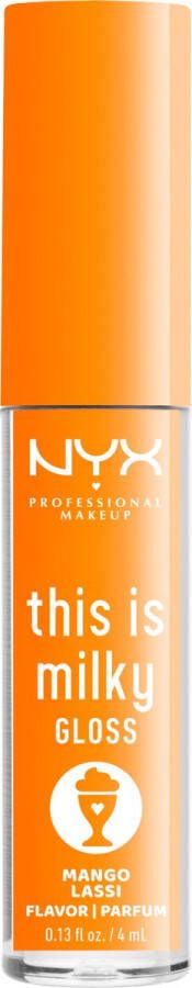 NYX Professional Makeup This Is Milky Gloss TIMG14 Mango Lassi Lipgloss 4 ml