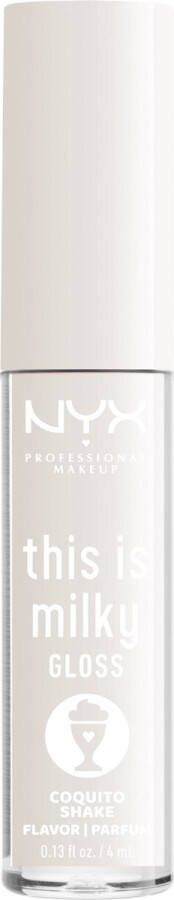NYX Professional Makeup This Is Milky Gloss TIMG16 Coquito Shake Lipgloss 4 ml
