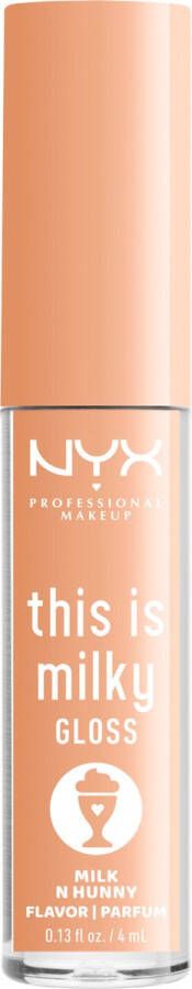 NYX Professional Makeup This Is Milky Gloss TIMG17 Milk N Hunny Lipgloss 4 ml
