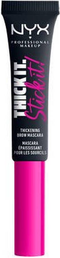 NYX Professional Makeup Thick It. Stick It! Brow Mascara Black Wenkbrauwmascara 7ml