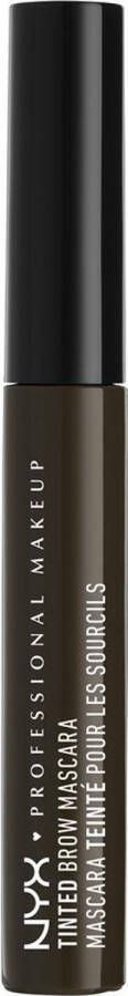 NYX Professional Makeup Tinted Brow Mascara Black TBM05 Wenkbrauw mascara 6 2 gr
