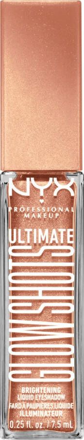 NYX Professional Makeup Ultimate Glow Shots UGS08 Twisted Tangerine Vloeibare Oogschaduw