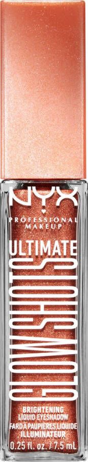 NYX Professional Makeup Ultimate Glow Shots UGS11 Clementine Fine Vloeibare Oogschaduw