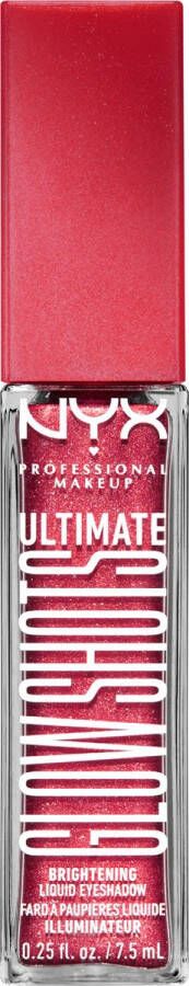 NYX Professional Makeup Ultimate Glow Shots UGS12 Raspbery Rave Vloeibare Oogschaduw