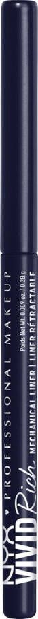 NYX Professional Makeup Vivid Rich Mechanical Pencil Mechanische eyeliner op edelstenen genspireerde kleuren met roomzachte pigmenten Sapphire Bling Blauw 4 8GR