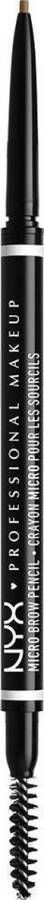 NYX Professional Makeup Wenkbrauwpotlood Fill & Fluff Wenkbrauwpommade Potlood Auburn 03 0.2 g