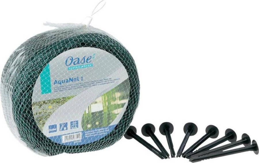 Oase afdeknet 3 x 4 meter Aquanet 1