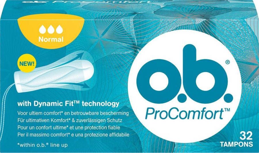 O.b. O.B. ProComfort Normaal 32 st Tampons