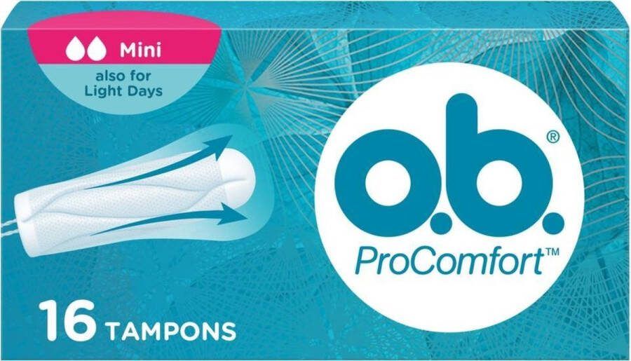 O.b. OB Tampons Mini Profcomfort 16 stuks