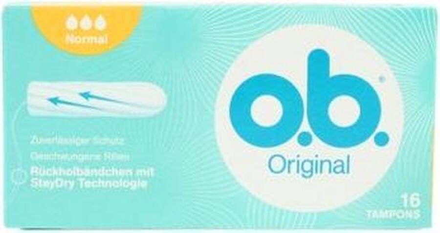 O.b. OB Tampons Original Normal 16 stuks