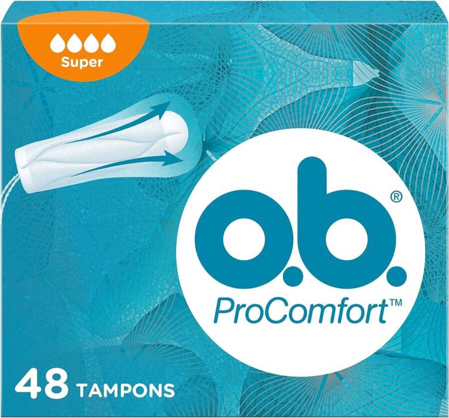 O.B. Tampons OB Tampons – ProComfort Super 48 stuks