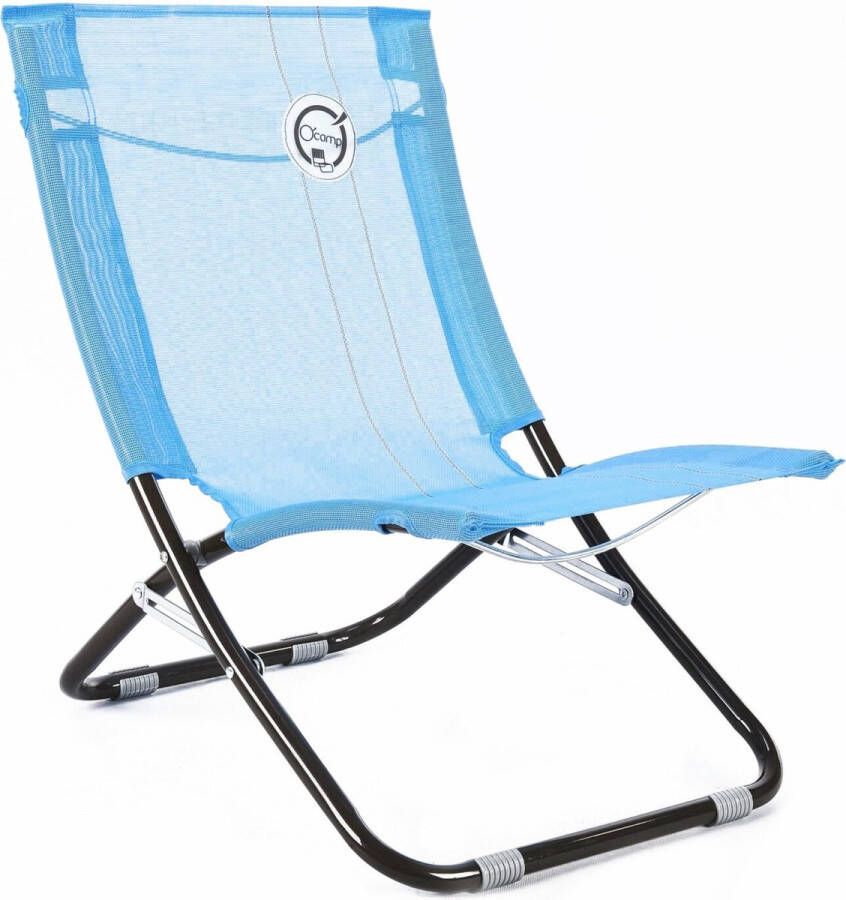 O'Beach Strandstoel Opvouwbaar Campingstoel Opvouwbaar Blauw
