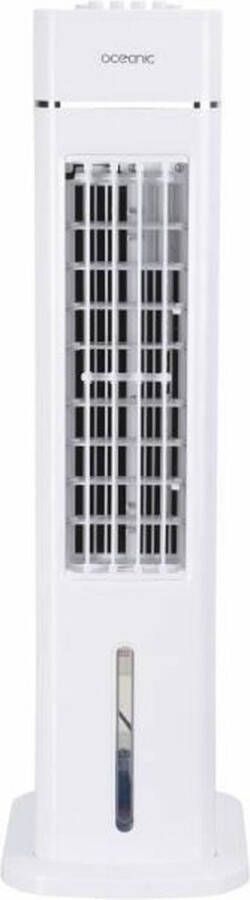 Oceanic Kolomventilator 70W Hoogte 76 5 cm 3 5L 3 snelheden Oscillerend Wit