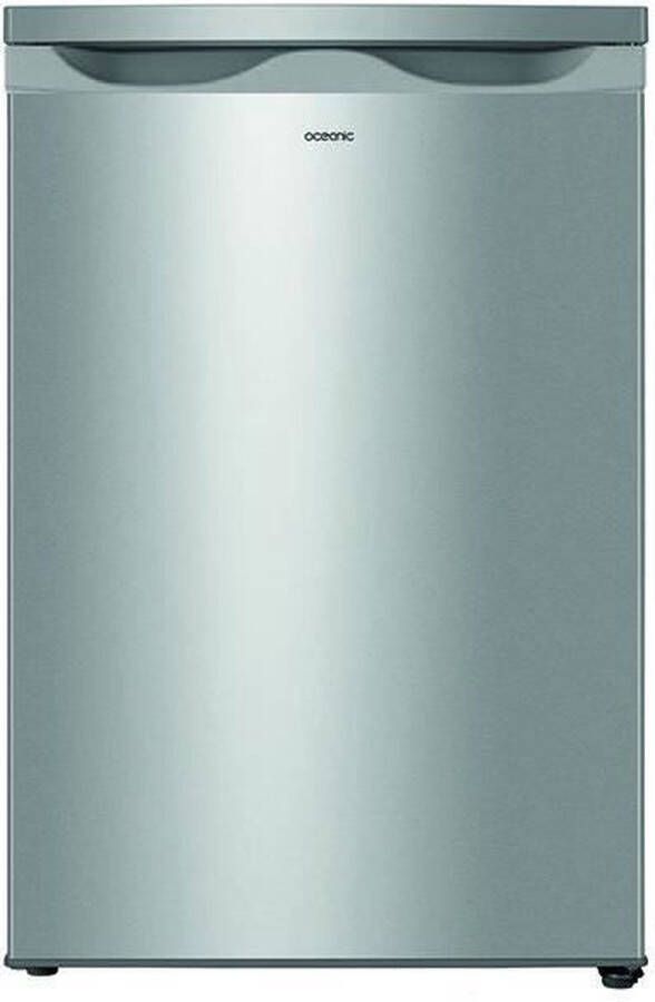 Oceanic Tafelmodel koelkast 133L Statisch koud 40 dB omkeerbare deur L 56 xH 84 5 cm zilver