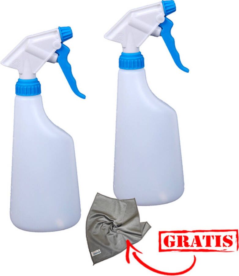 Merkloos Sans marque Set van 2 Plantenspuiten Sprayflacon Spray bottle sprayfles blauw Canyon Plantenspuit
