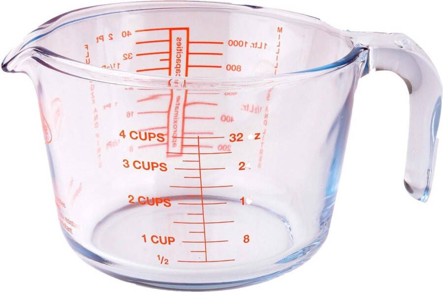 Ocuisine Cuisine Performance O.cuisine Maatbeker 1L Borosilicaat 1 stuk