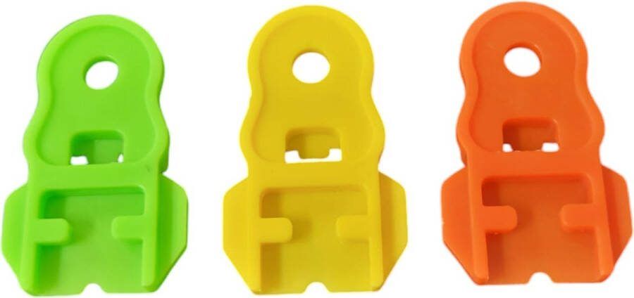 ODaani Blikopener 3 stuks blikjes openers blikjes opener frisdrank – can opener groen + geel + oranje