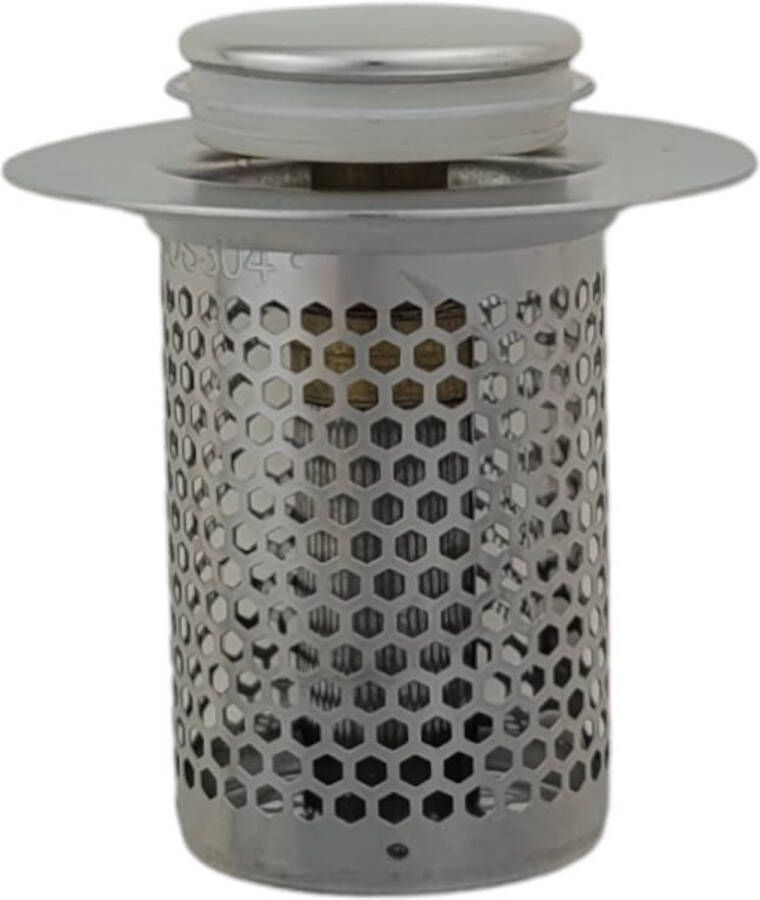 ODaani Gootsteen zeef 3 1 cm wastafelplug afsluitbaar met zeef afvoerfilter afvoerplug wastafel RVS voor fontein en badkamer wasbak wastafel