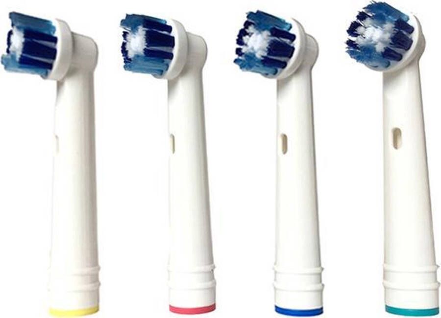 ODaani Precision Clean Opzetborstels Geschikt voor Oral b wit 4 Stuks