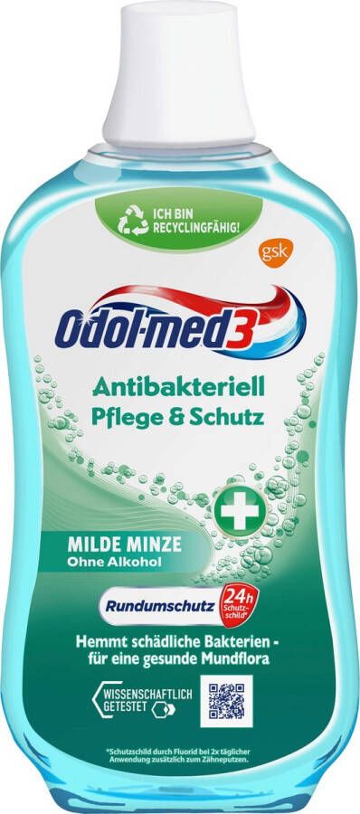 ODOL-MED 3 Mondwater Antibacteriële Verzorging & Bescherming 500 ml