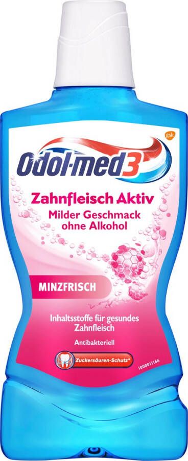 Odol Med3 Odol med 3 Mondwater Gums Actief 500 ml